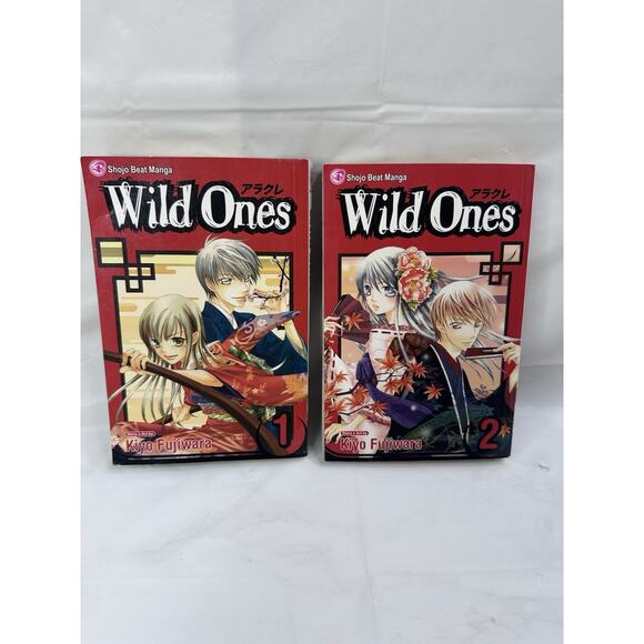 Wild Ones Volumes 1 & 2 Manga English Shojo Beat Manga Viz Media Kiyo Fujiwara - Picture 1 of 2